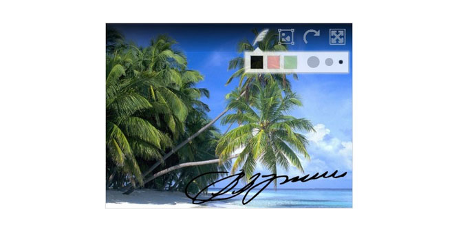 picEdit - Perform image rotations, cropping, resizing and pen tool